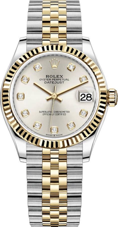 Rolex Datejust 31 18k Yellow Gold/Steel & Diamond MOP Dial